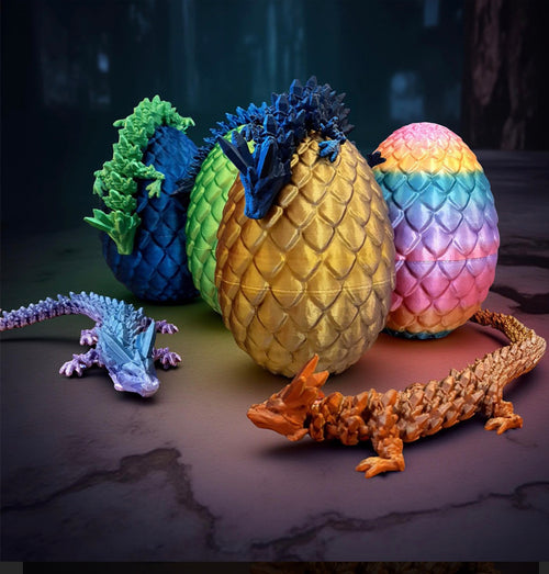 3D Printed Dragon Egg Toy