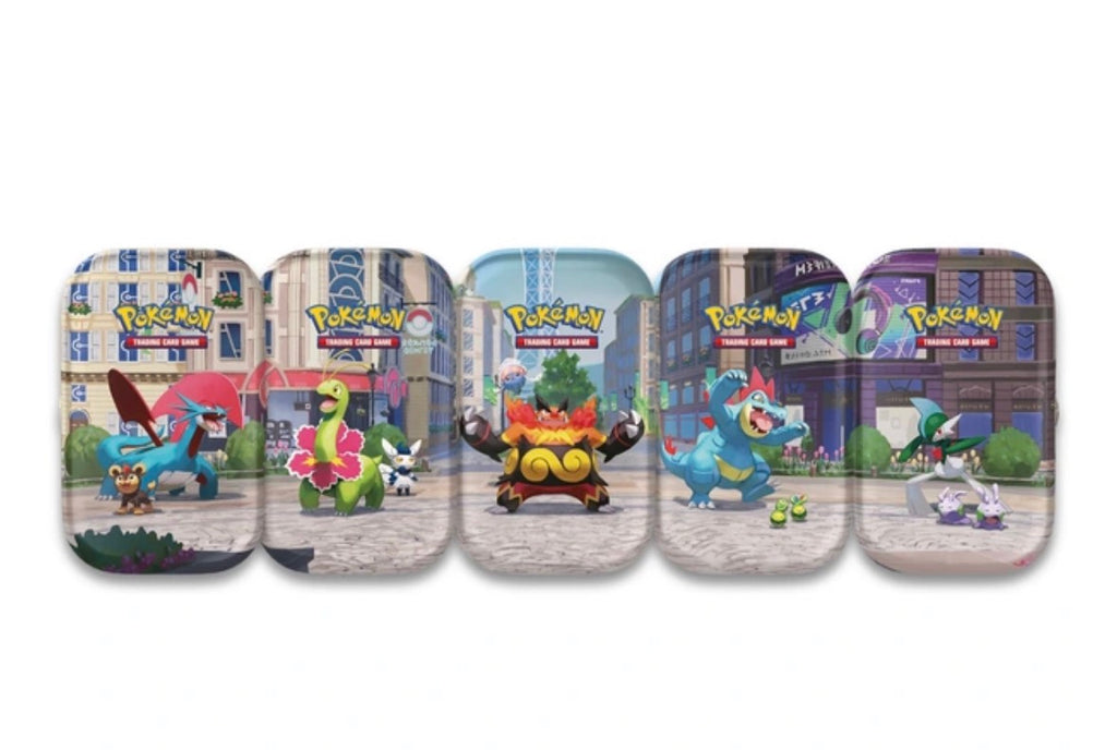 Pokémon Trading Card Game (TCG): Lumiose City Mini Tin Assortment
