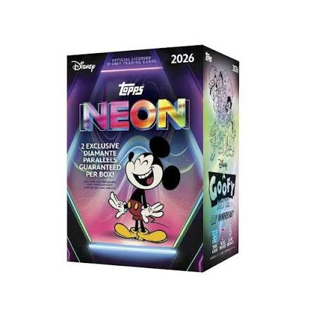 TOPPS 2026 DISNEY NEON BOOSTER PACK
