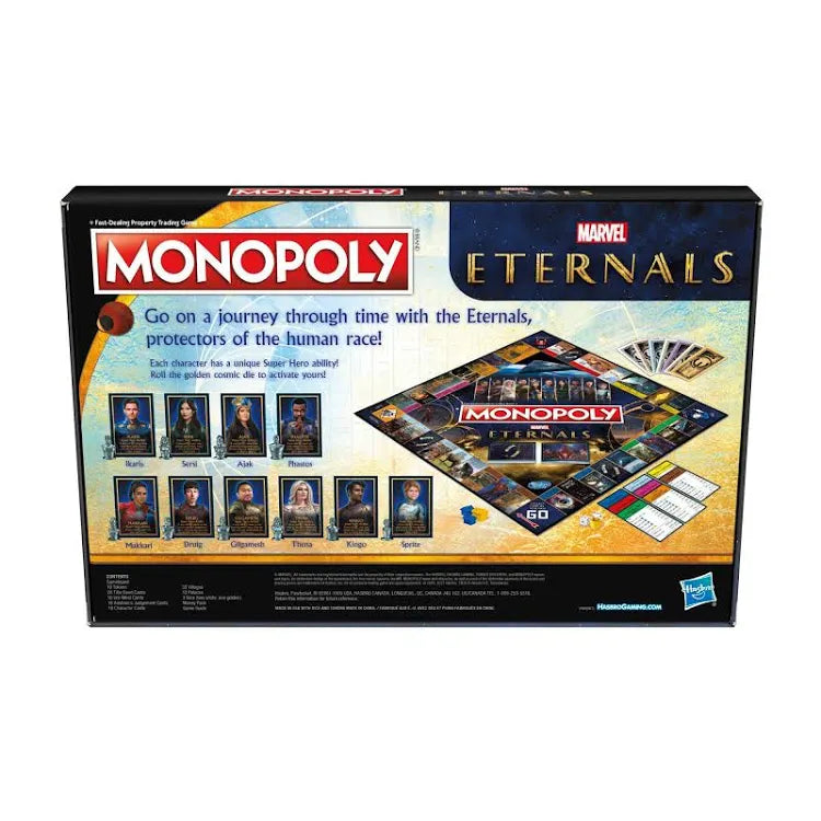 Monopoly Board Game - Eternals Edition