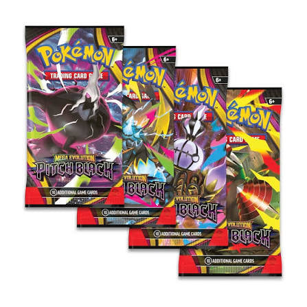 Pokémon TCG Mega Evolution Pitch Black Single Booster Pack