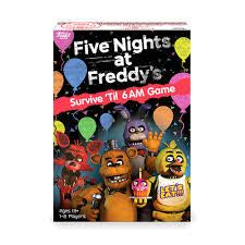 FUNKO GAMES FNAF Survive 'Till 6AM Game (Security Breach Edition)