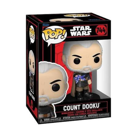 Funko POP! Star Wars Count Dooku 4.5 Inches Vinyl Figure