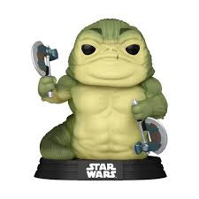 Funko POP! 843: Star Wars The Mandalorian & Grogu Rotta The Hutt (Glow-in-the-Dark)