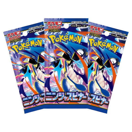 Pokemon Ninja Spinner Japanese Booster Pack