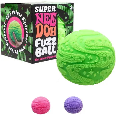 Super NeeDoh Fuzz Ball Fidget Toy Assortment