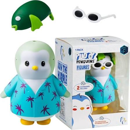 Pudgy Penguins Fish Penguin Action Figure