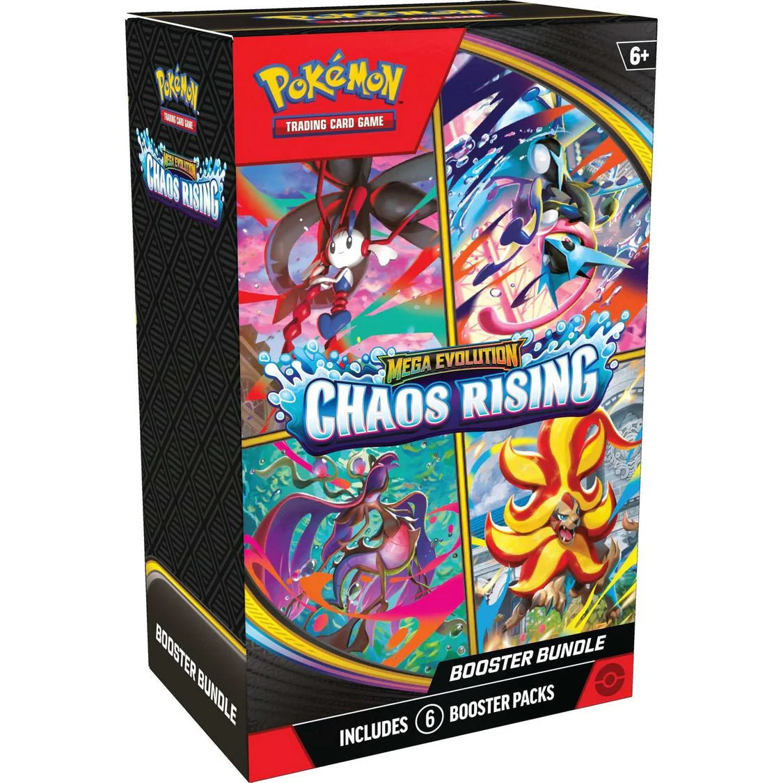 Pokémon Trading Card Game (TCG): Mega Evolution Chaos Rising Booster Bundle